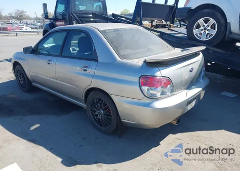 2006 Subaru Impreza 2.5I from USA, damaged, VIN JF1GD67656H522994